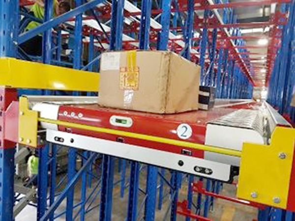 Shuttle Pallet Racking for food Industrial Storage in Chile
