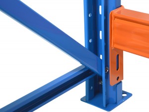 pallet rack upright and beam