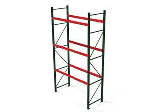 Structural Steel Selective Pallet Racks Complete Unit