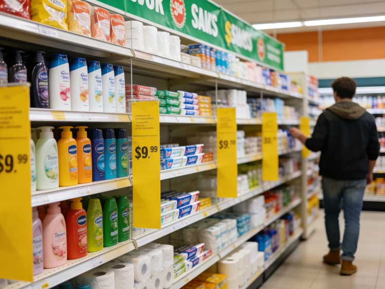 Supermarket Gondola Shelving