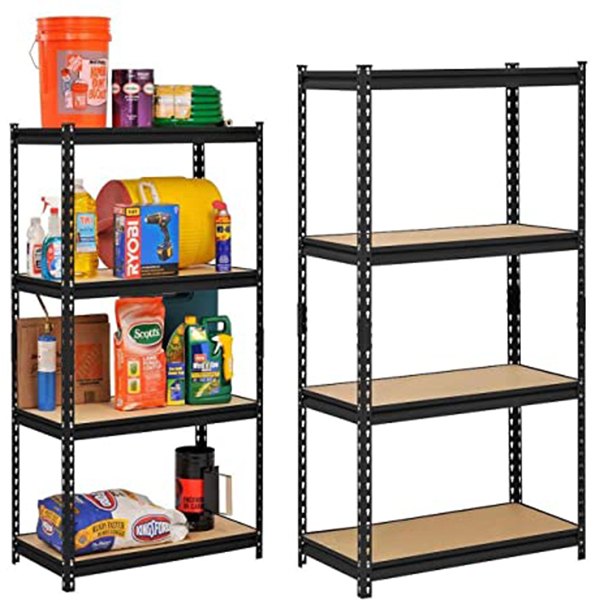 metal light duty shelving for light weight storage