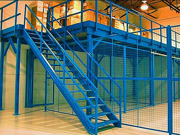 modern warehouse storaging Mezzanine Platform pallet rack