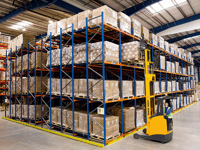 What convenience can storage racks bring to enterprises