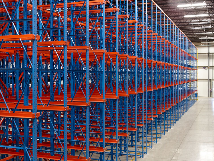 Maximizing economic benefits through the use of drive in racks