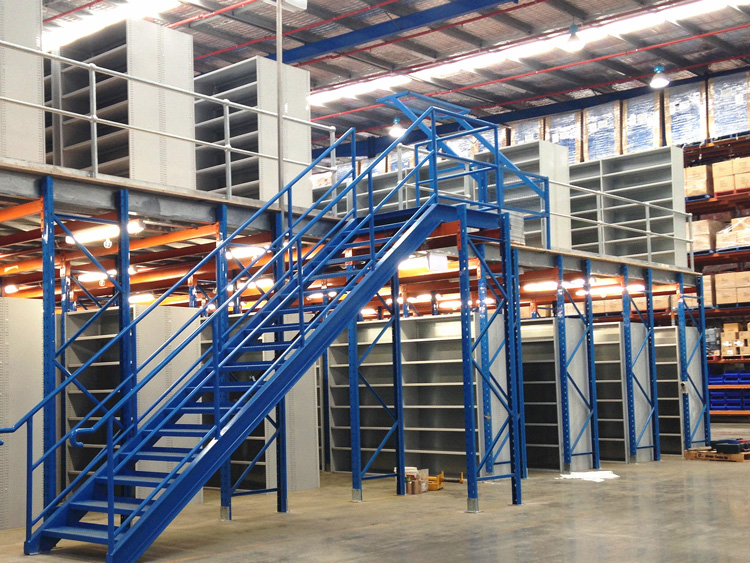 How many layers are more reasonable for mezzanine floor rack?