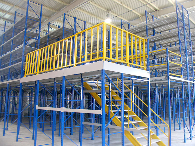 What is warehouse mezzanine system?